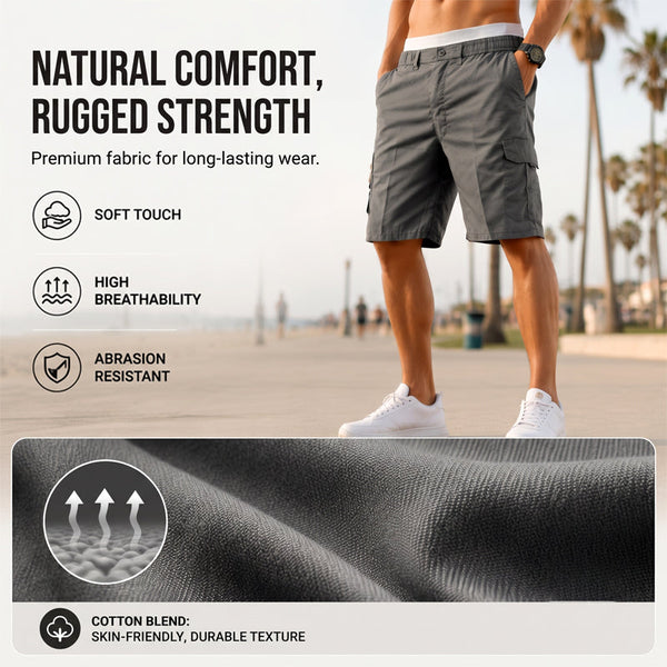 Everyday Comfort Cargo Shorts for Active Days