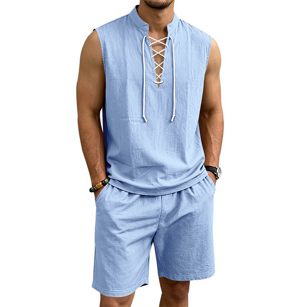 Coastal Breeze Summer Linen Set