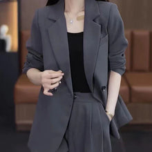 Load image into Gallery viewer, Women&#39;s Trendy Solid Color Two-Piece Outfits Blazer &amp; Pants
