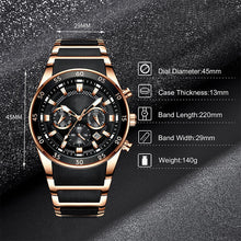 Load image into Gallery viewer, Men&#39;s Waterproof Multifunctional Quartz Watch ( Two Year Warranty)

