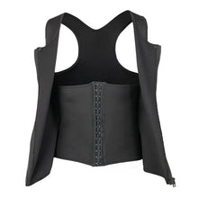 Load image into Gallery viewer, Men&#39;s slimming vest with zipper
