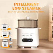 Load image into Gallery viewer, Mini Multi-Functional Egg Cooker Set with Smart Touch Panel
