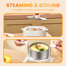 Load image into Gallery viewer, Mini Multi-Functional Egg Cooker Set with Smart Touch Panel
