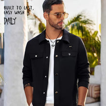 Load image into Gallery viewer, Men&#39;s Windproof Lightweight Button-Down Jacket

