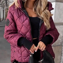 Load image into Gallery viewer, 🔥Warm and casual cotton hooded jacket for women
