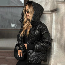 Load image into Gallery viewer, 🔥Warm and casual cotton hooded jacket for women
