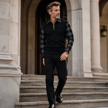 Load image into Gallery viewer, Men's Casual Long-Sleeve Half-Zip Shirt
