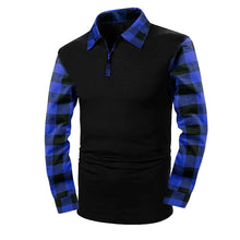 Load image into Gallery viewer, Men's Casual Long-Sleeve Half-Zip Shirt
