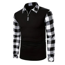Load image into Gallery viewer, Men's Casual Long-Sleeve Half-Zip Shirt
